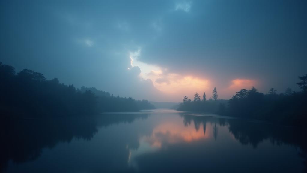 美しい光景が広がる背景